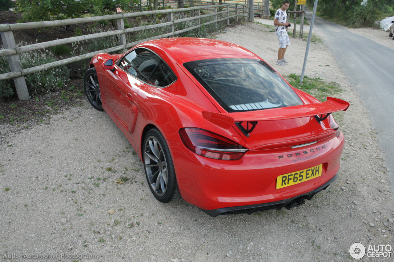 Porsche 981 Cayman GT4