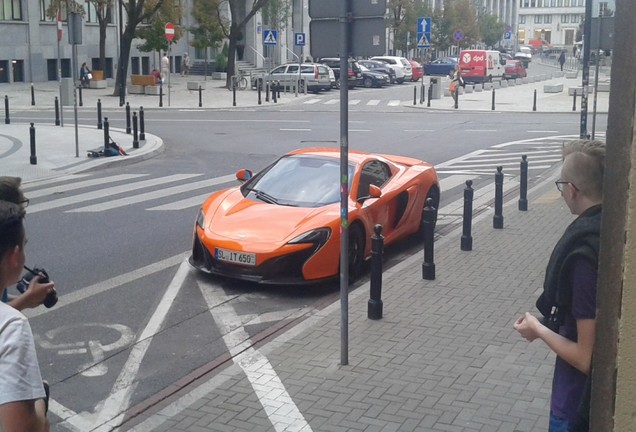 McLaren 650S Spider