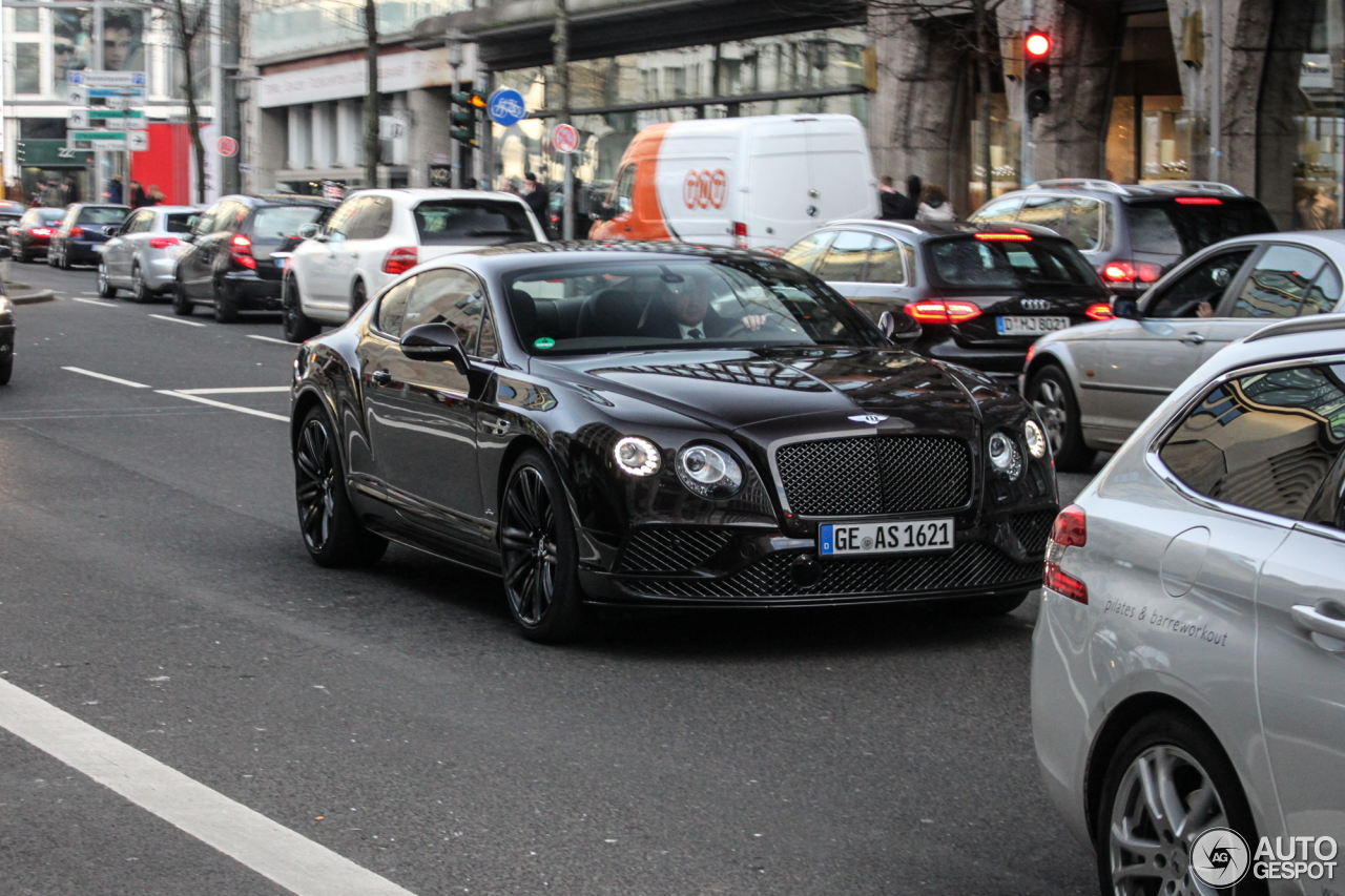 Bentley Continental GT Speed 2016