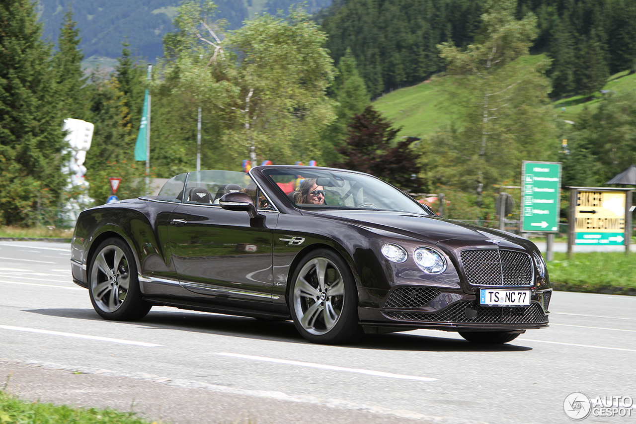 Bentley Continental GTC Speed 2016