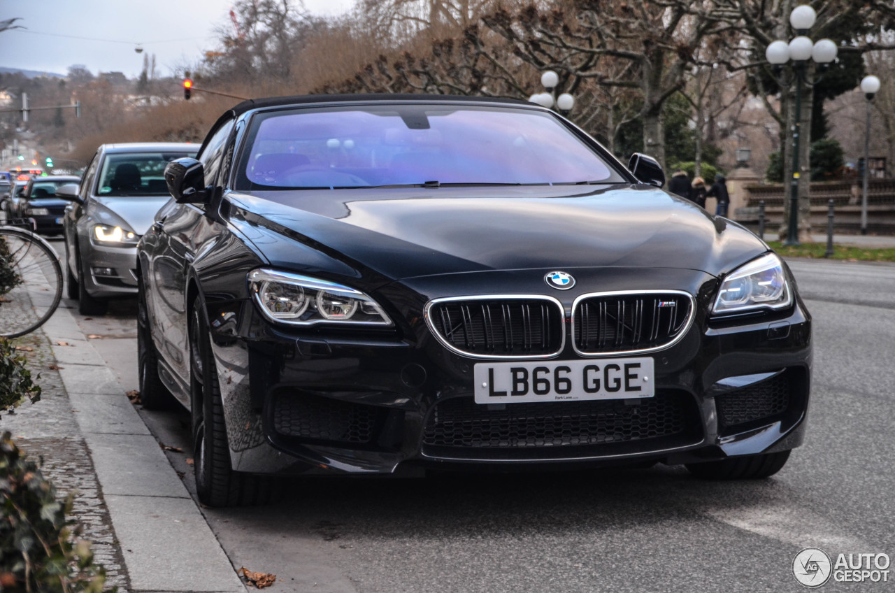 BMW M6 F12 Cabriolet 2015