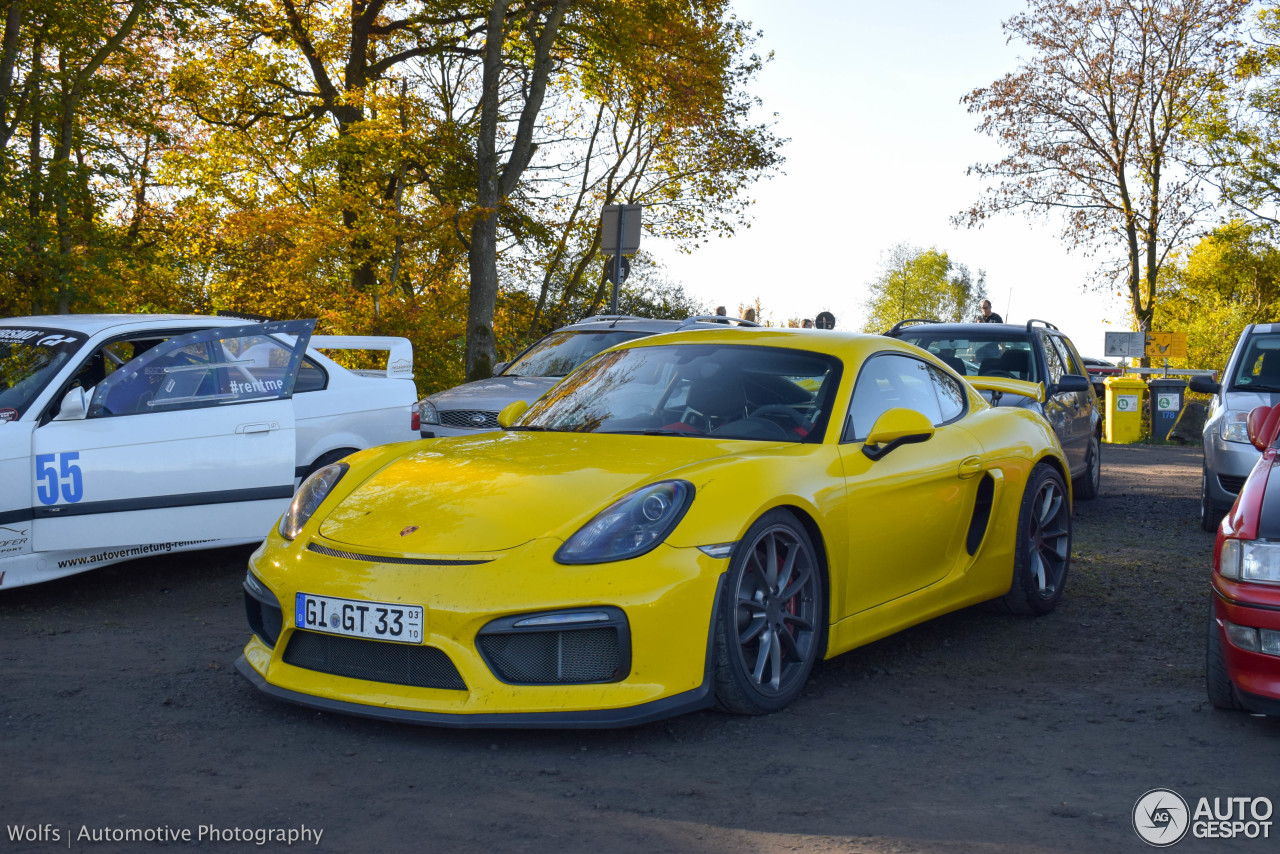 Porsche 981 Cayman GT4