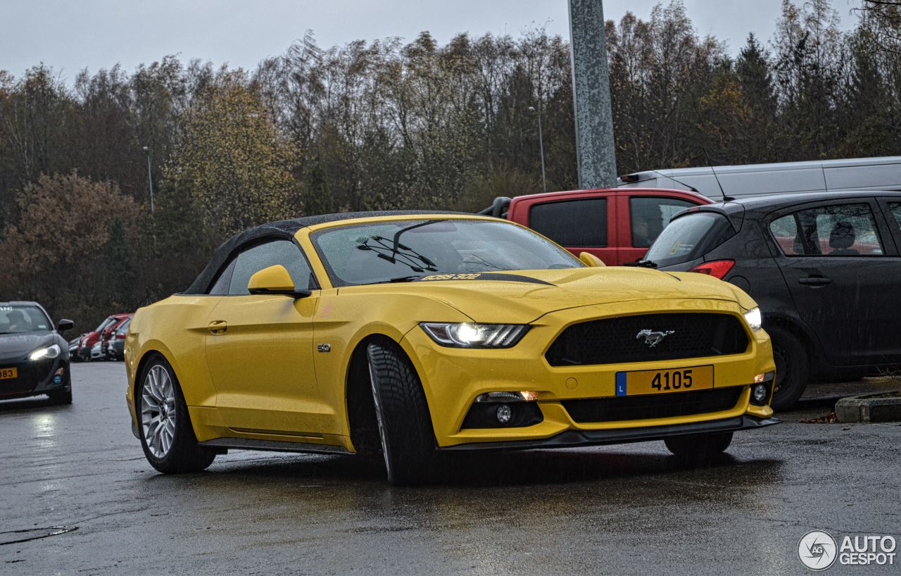 Ford Mustang GT Convertible 2015