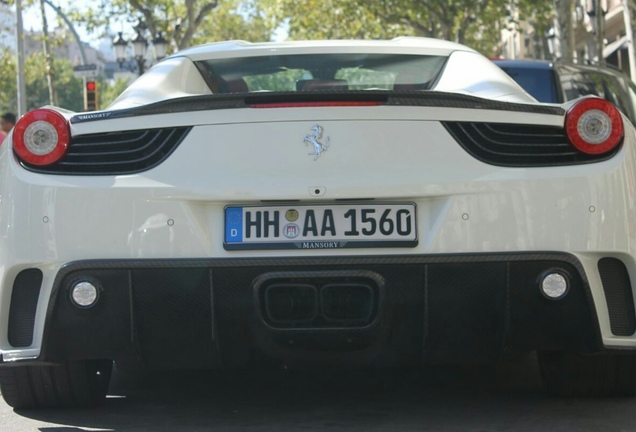 Ferrari 458 Spider Mansory Siracusa Monaco Limited Edition