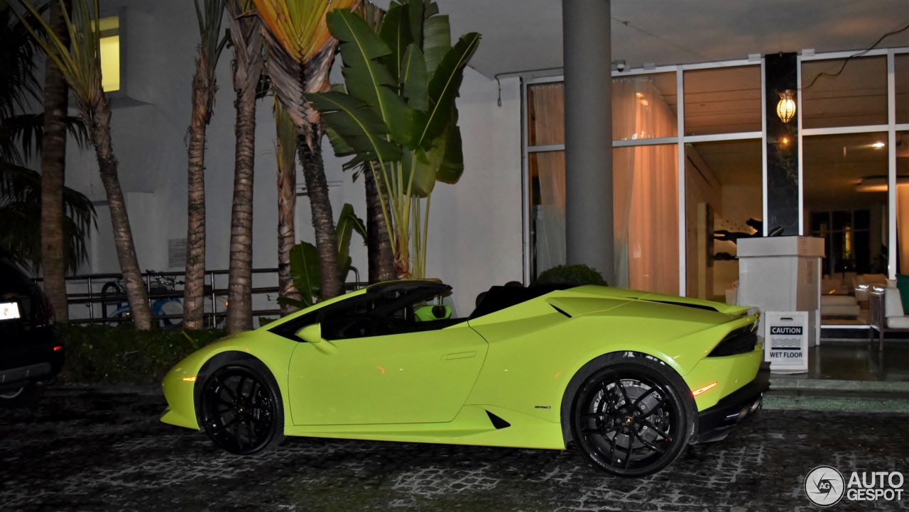 Lamborghini Huracán LP610-4 Spyder