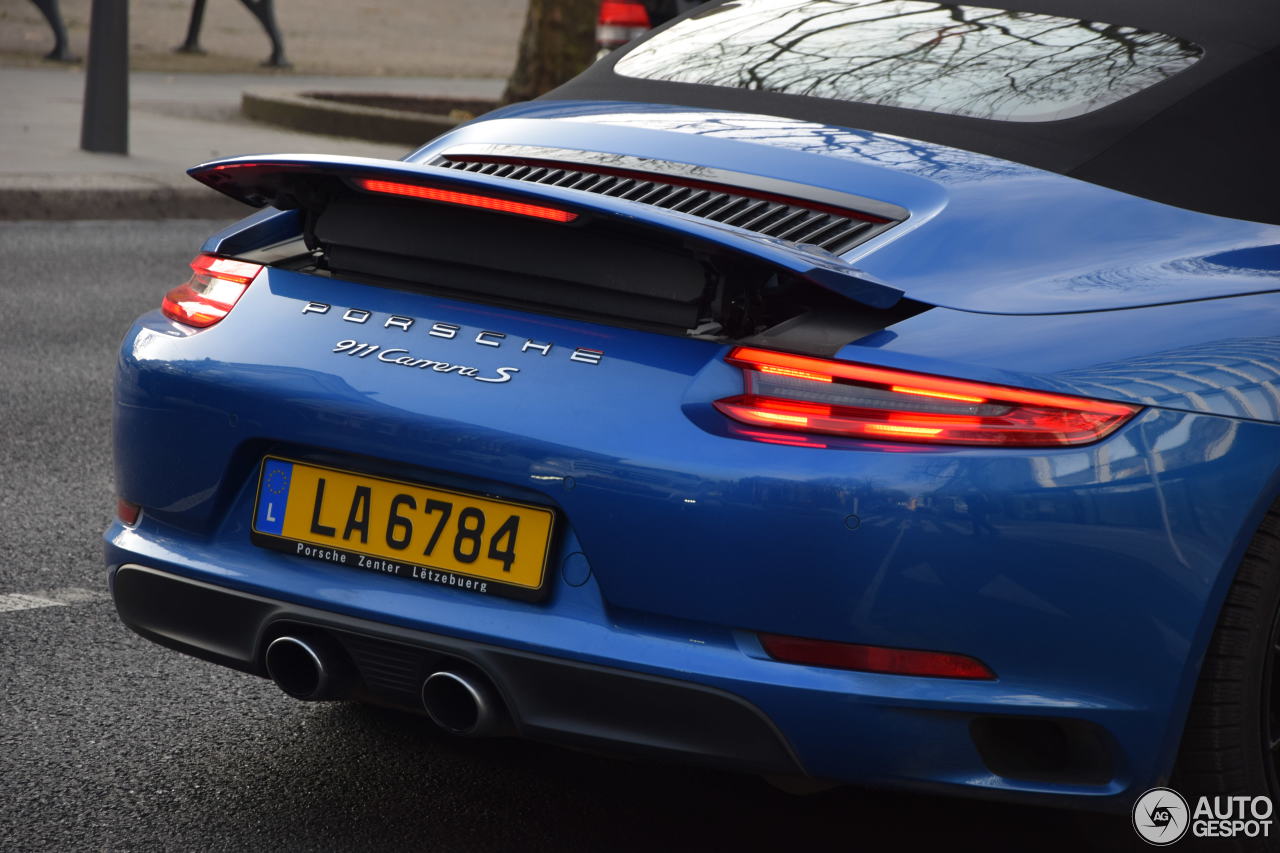 Porsche 991 Carrera S Cabriolet MkII