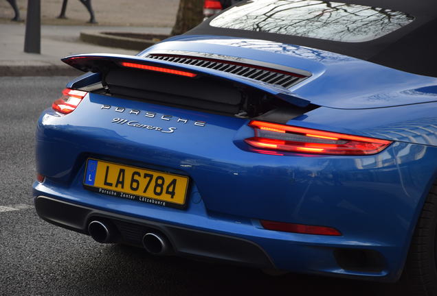 Porsche 991 Carrera S Cabriolet MkII