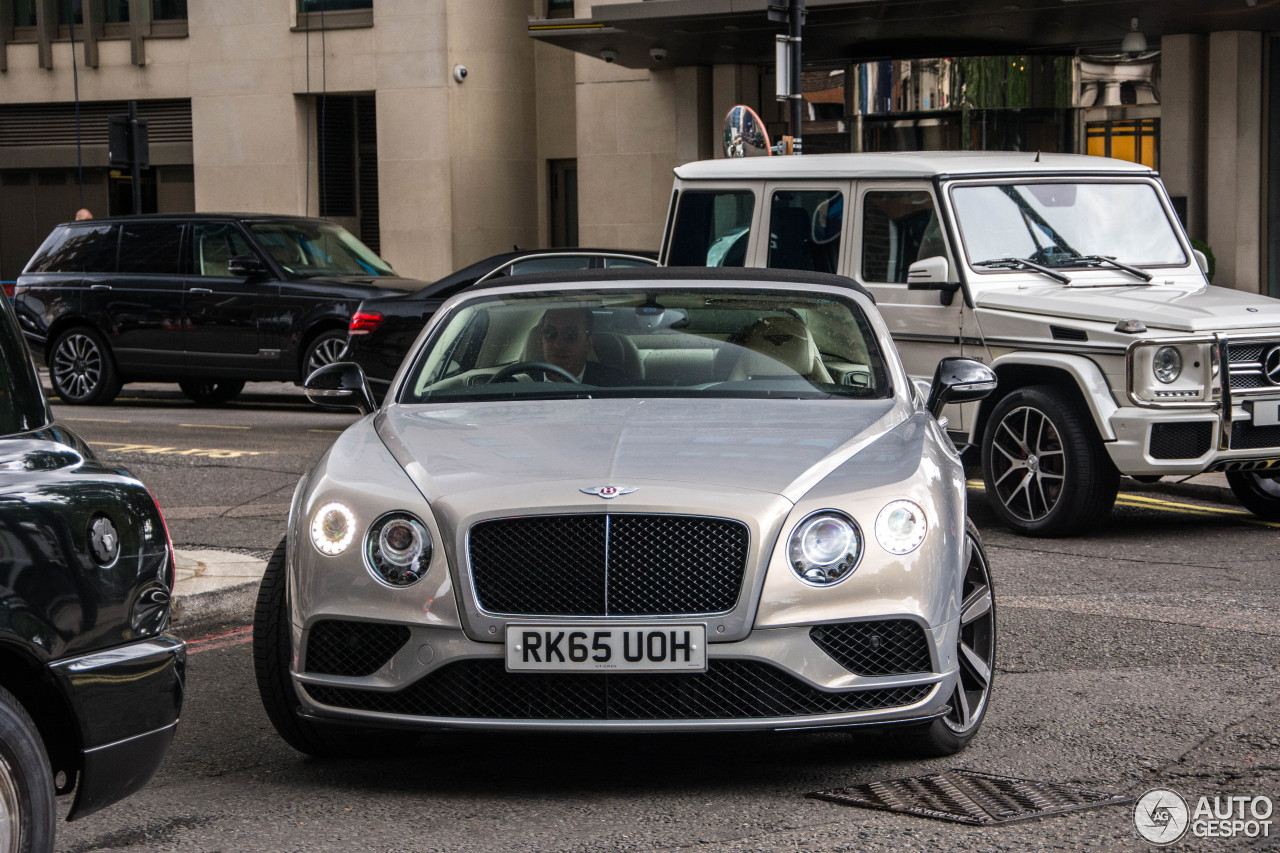 Bentley Continental GTC V8 S 2016