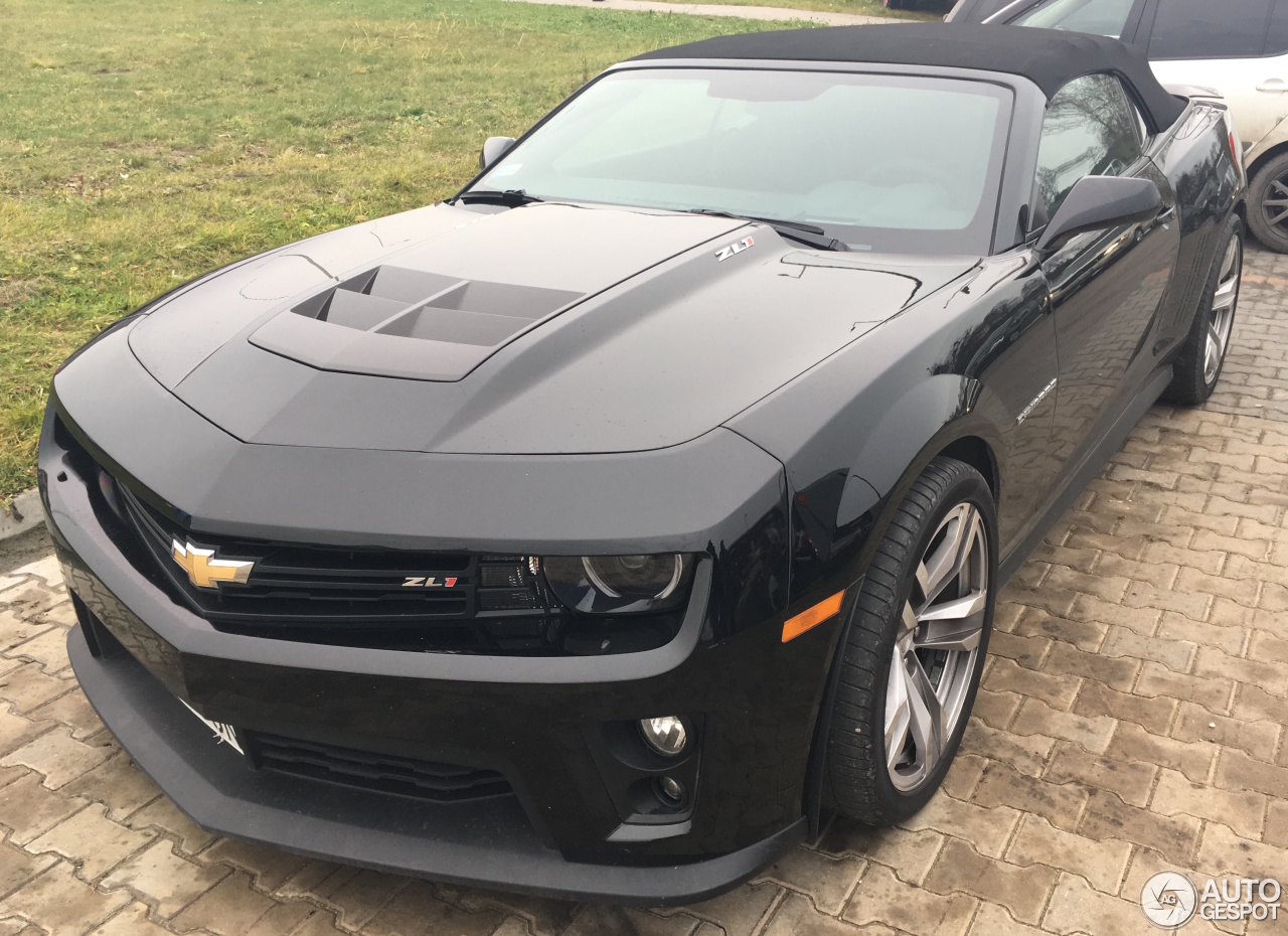 Chevrolet Camaro ZL1 Convertible 2014