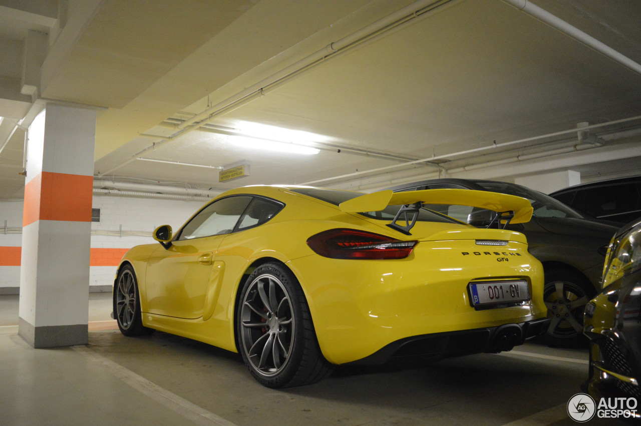 Porsche 981 Cayman GT4