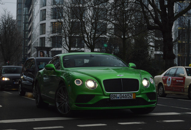 Bentley Continental GT Speed 2016