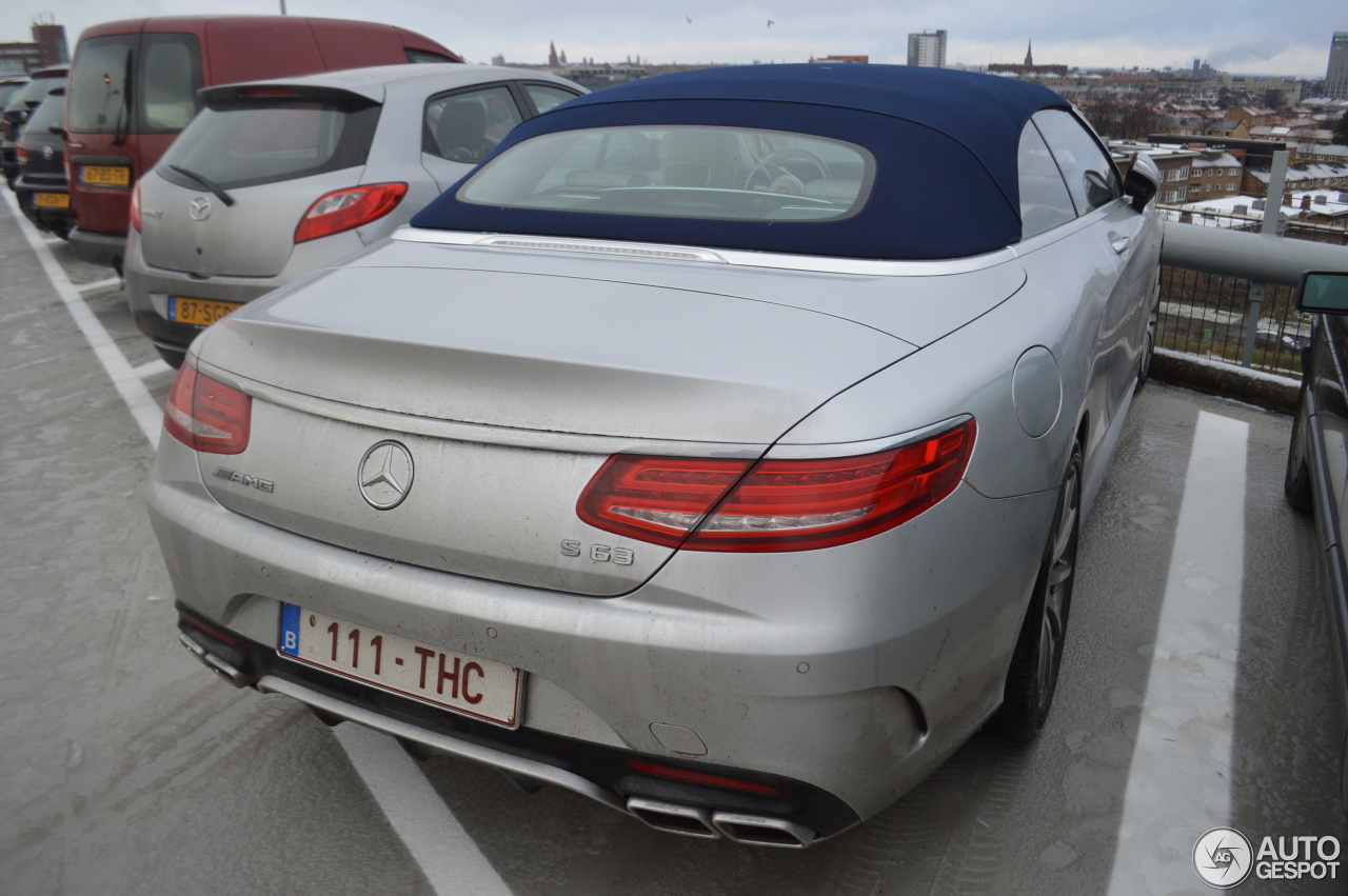 Mercedes-AMG S 63 Convertible A217