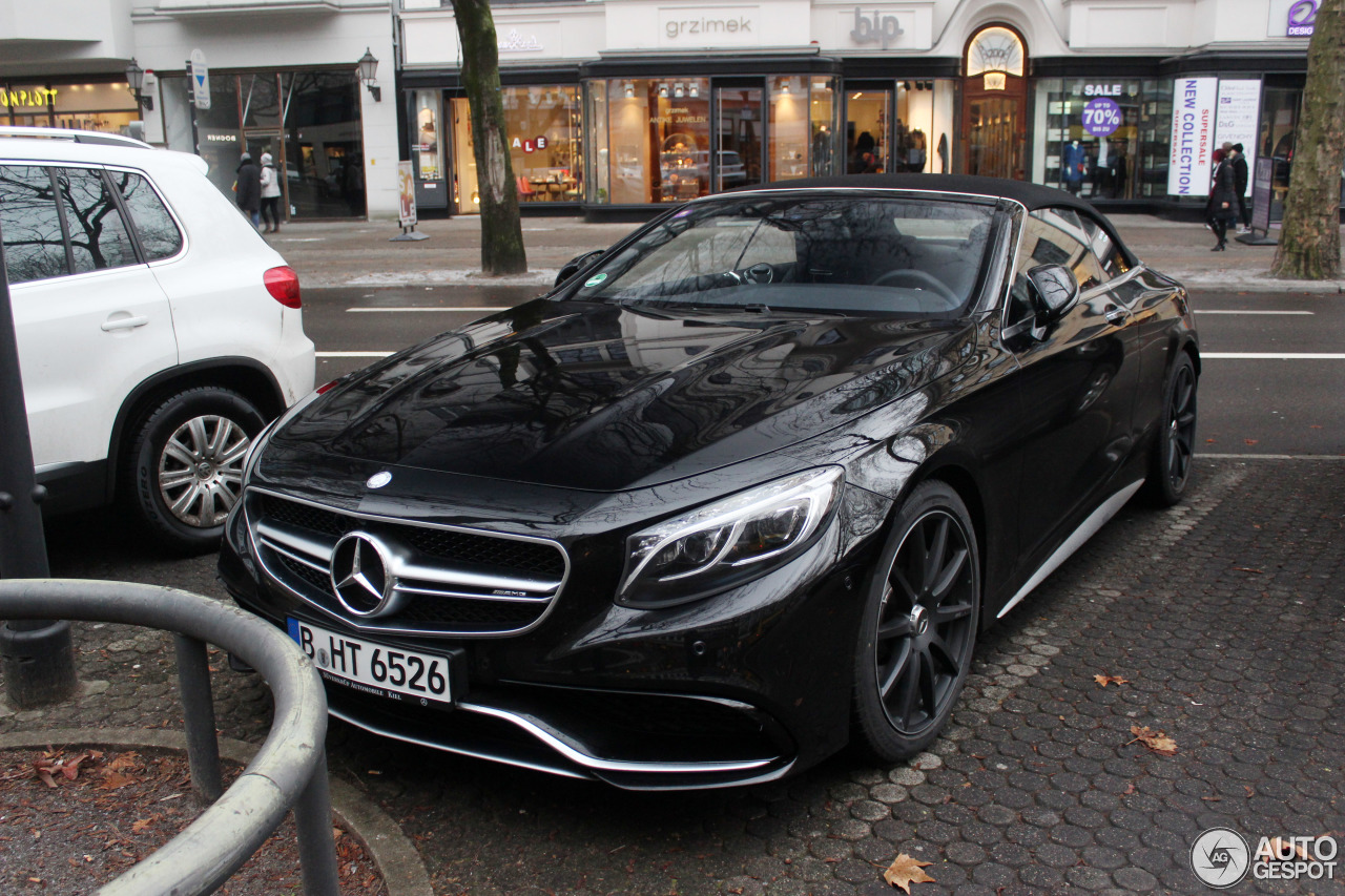 Mercedes-AMG S 63 Convertible A217