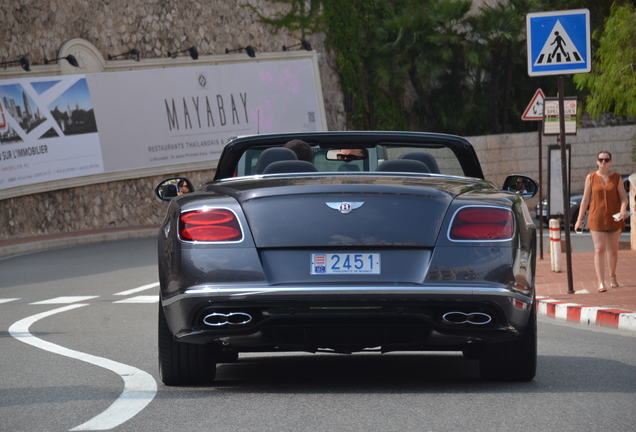 Bentley Continental GTC V8 S 2016