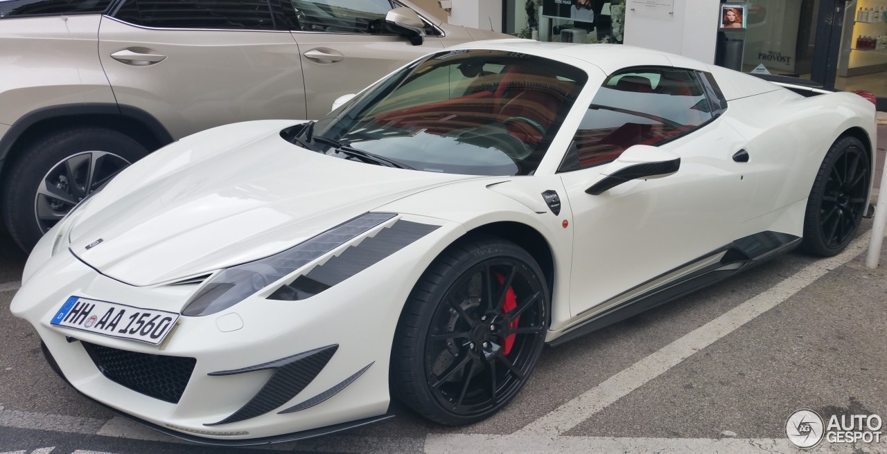 Ferrari 458 Spider Mansory Siracusa Monaco Limited Edition