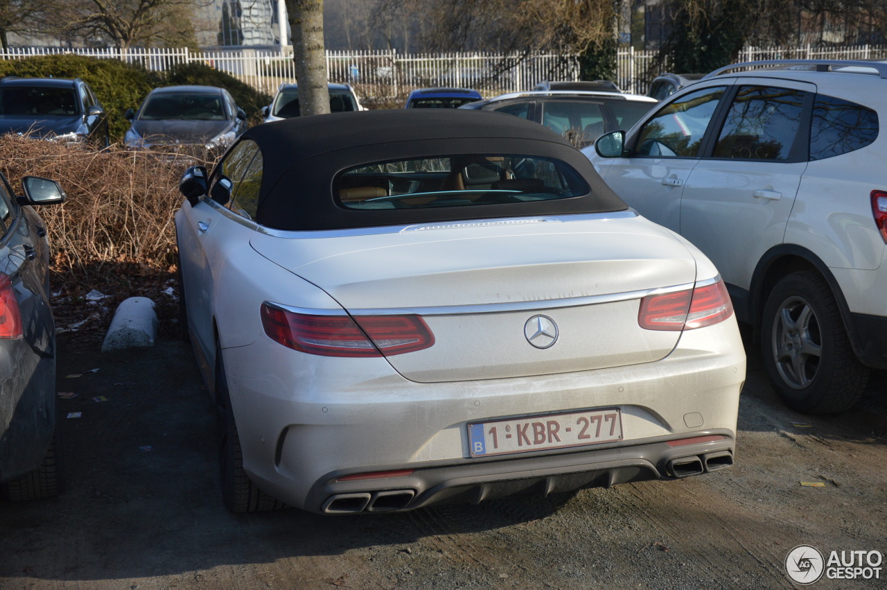 Mercedes-AMG S 63 Convertible A217