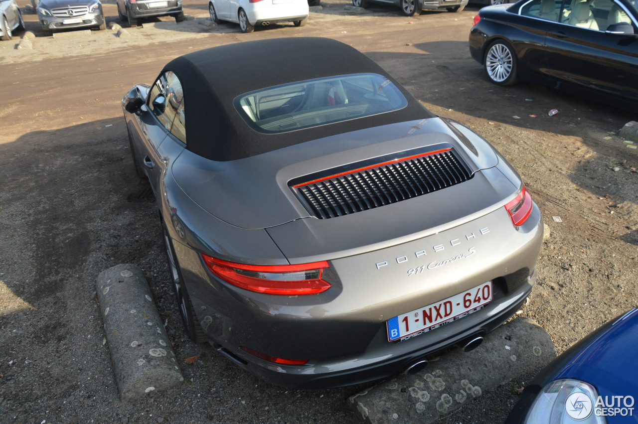 Porsche 991 Carrera S Cabriolet MkII