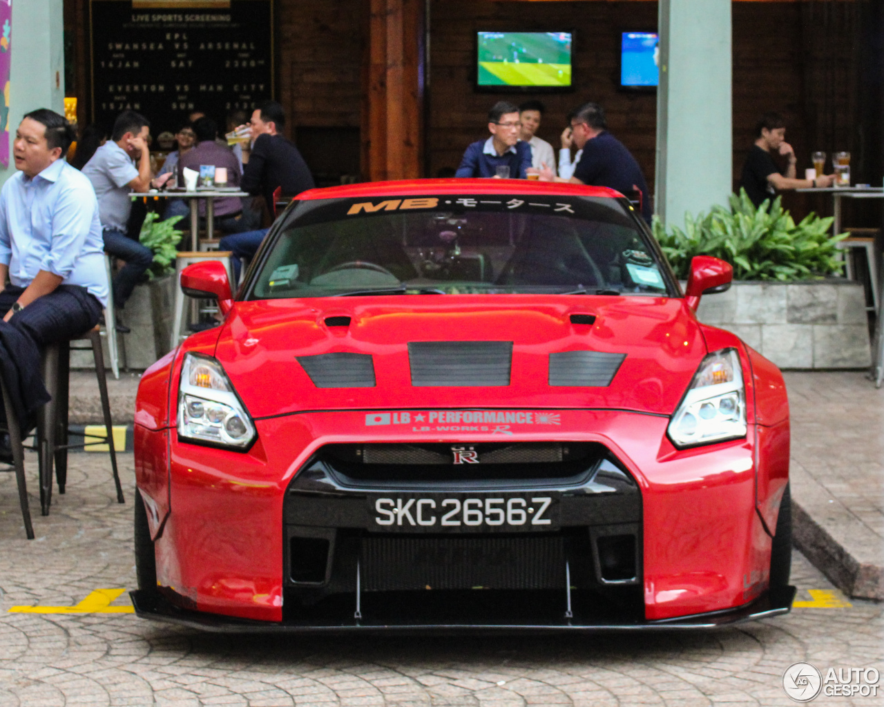 Nissan GT-R 2014 Liberty Walk Widebody