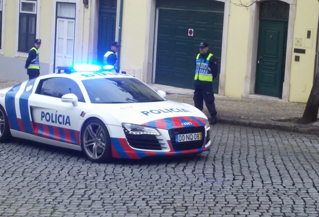 Audi R8 Polícia