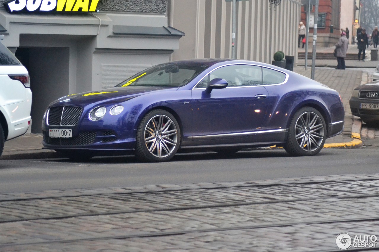 Bentley Continental GT Speed 2015