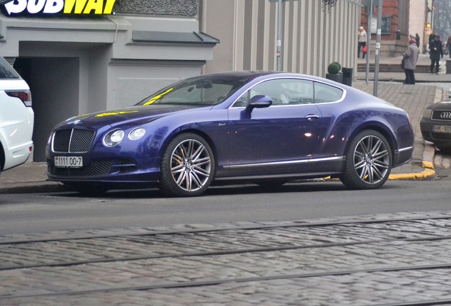 Bentley Continental GT Speed 2015