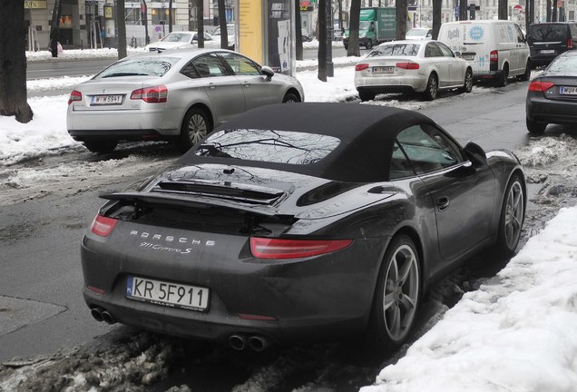 Porsche 991 Carrera S Cabriolet MkI