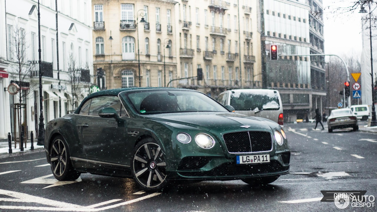 Bentley Continental GTC V8 S 2016