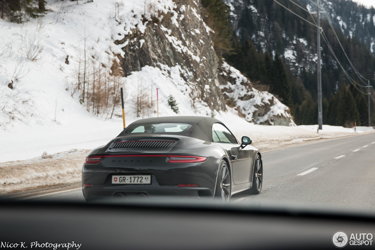 Porsche 991 Carrera 4S Cabriolet MkII