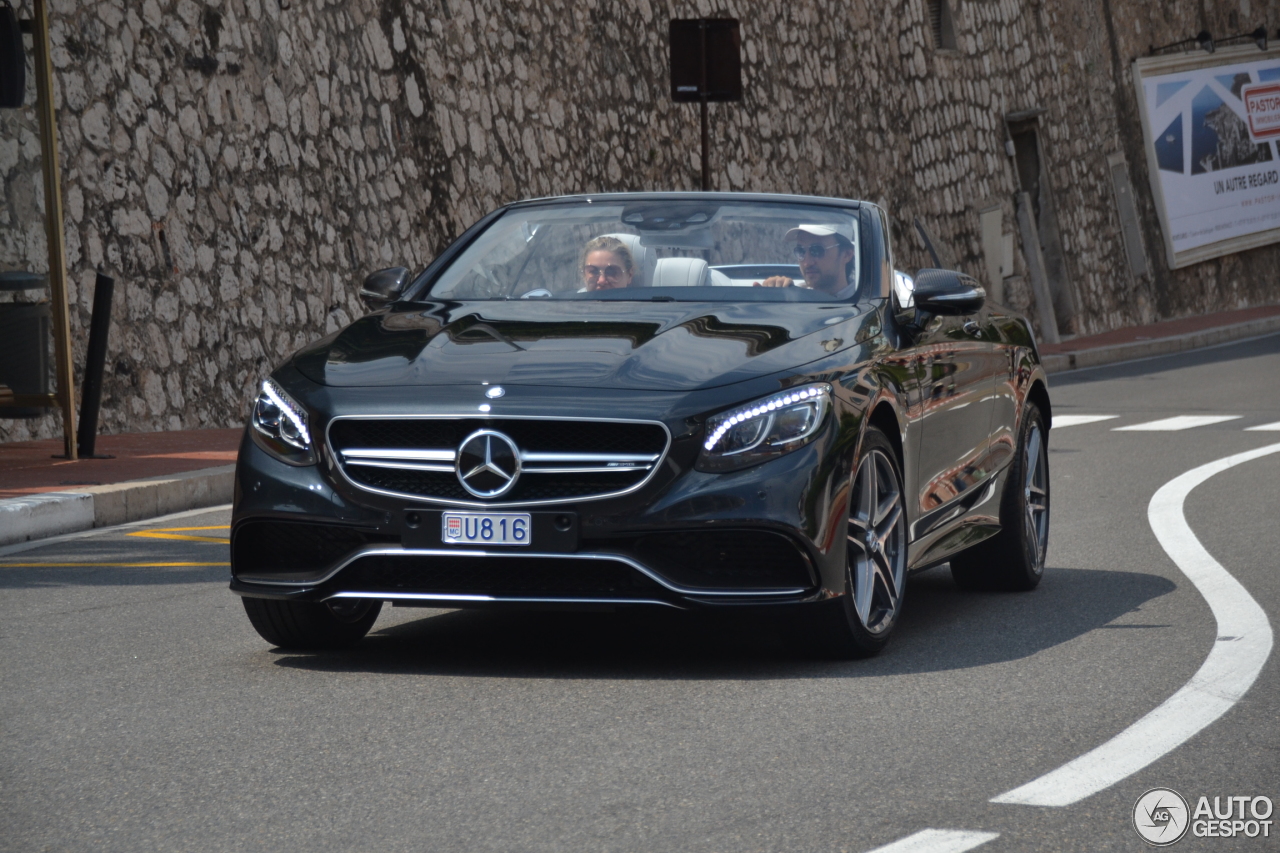 Mercedes-AMG S 63 Convertible A217