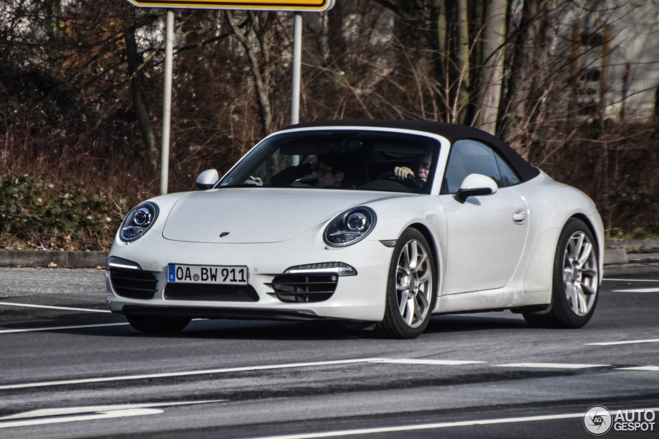 Porsche 991 Carrera S Cabriolet MkI