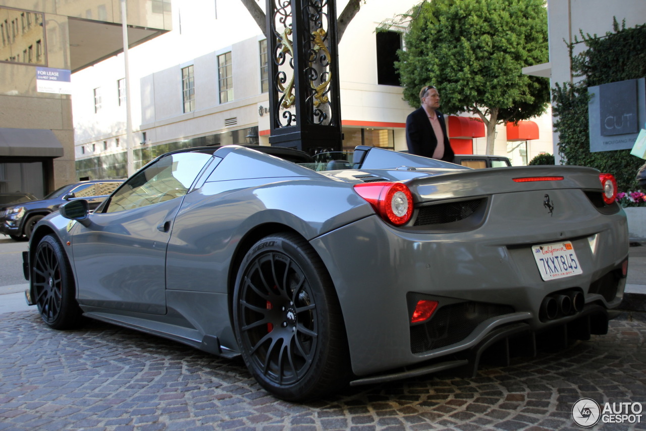 Ferrari 458 Spider Prior Design - 14 February 2017 - Autogespot
