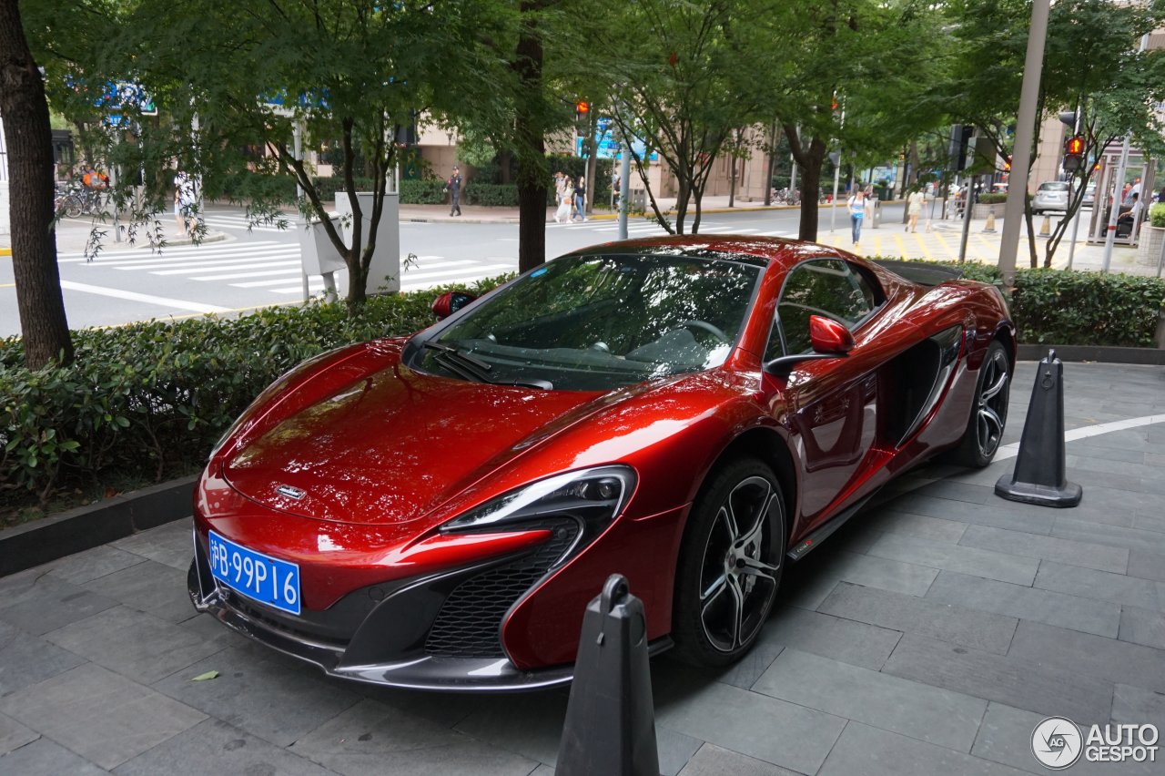 McLaren 650S Spider