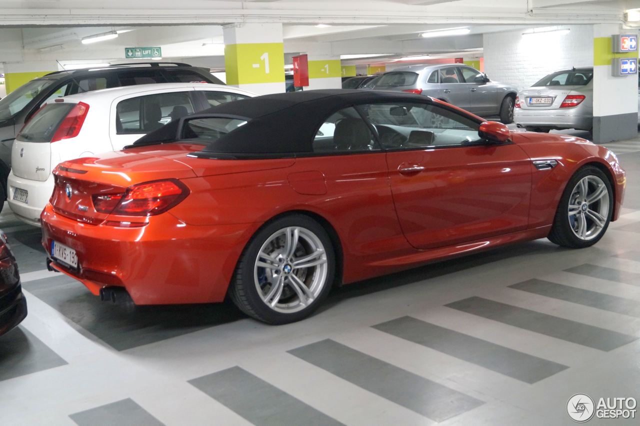 BMW M6 F12 Cabriolet 2015