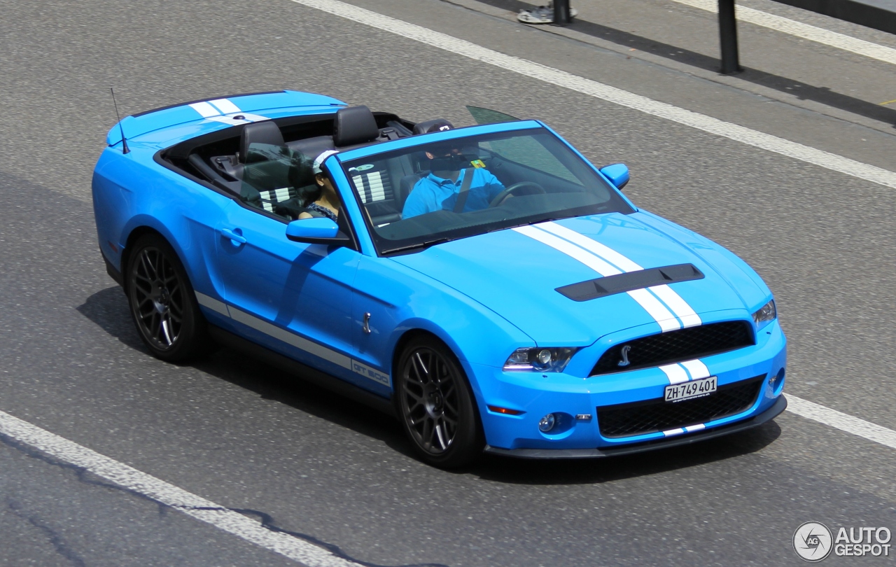 Ford Mustang Shelby GT500 Convertible 2010