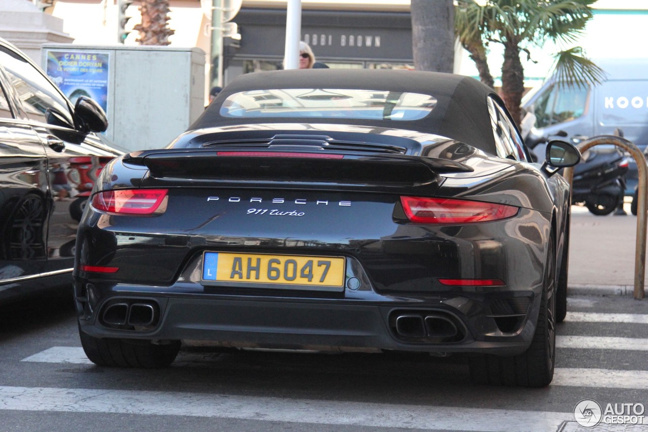 Porsche 991 Turbo Cabriolet MkI