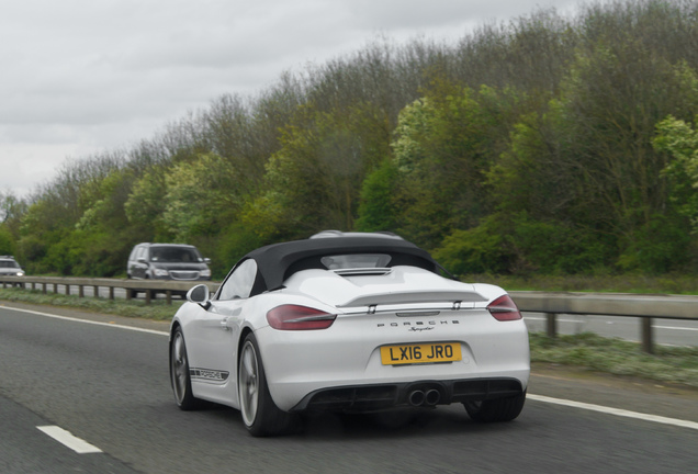 Porsche 981 Boxster Spyder