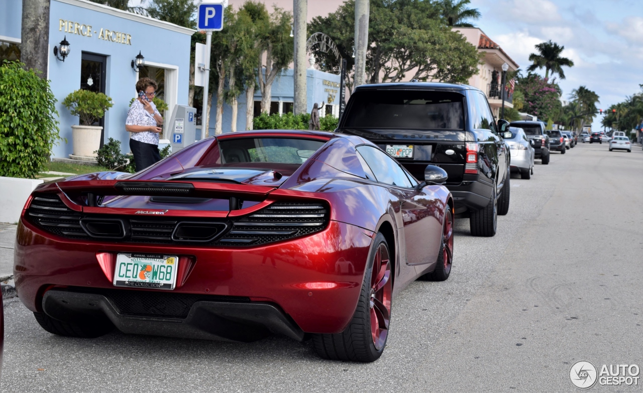 McLaren 12C Spider