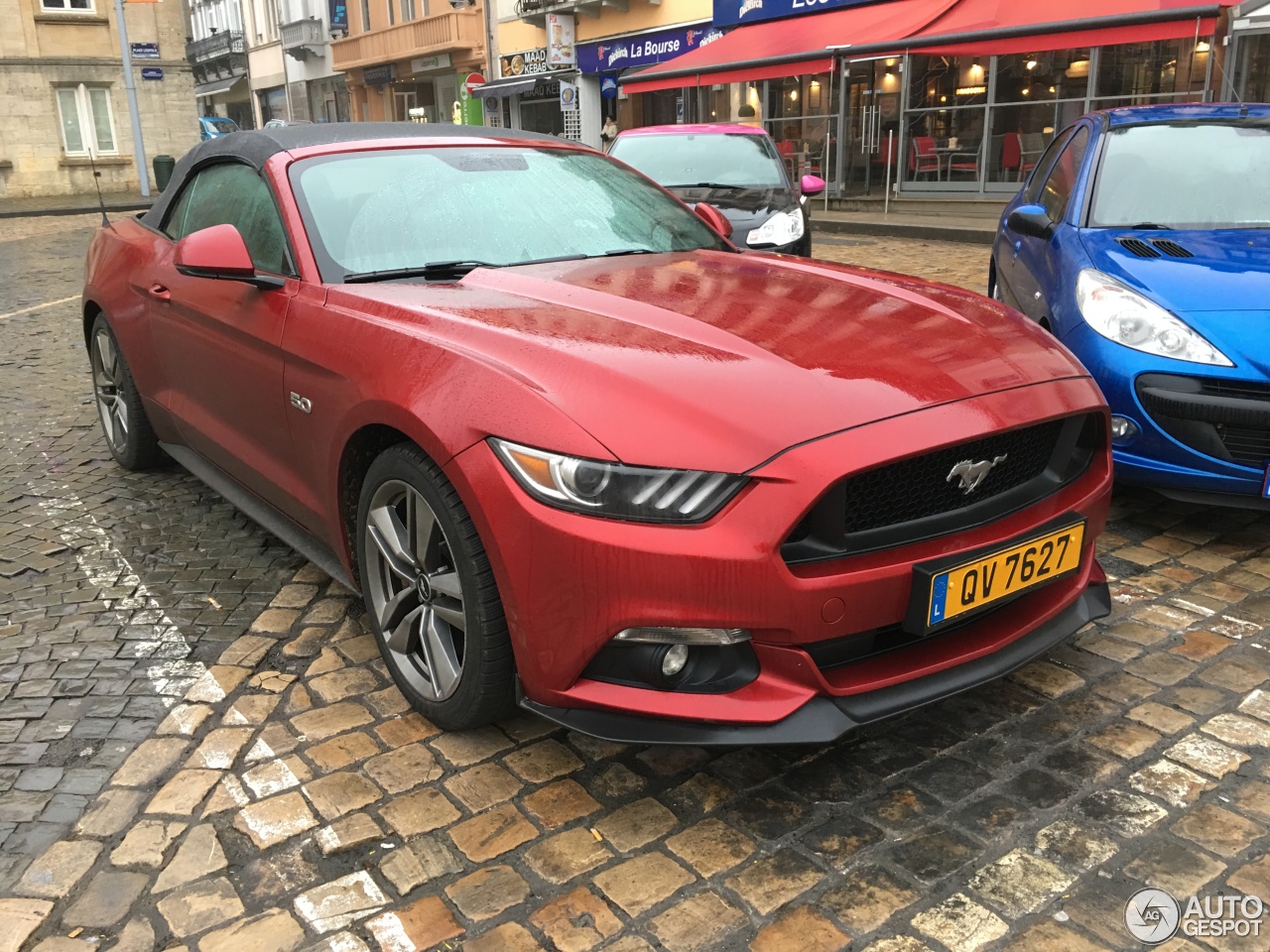 Ford Mustang GT Convertible 2015