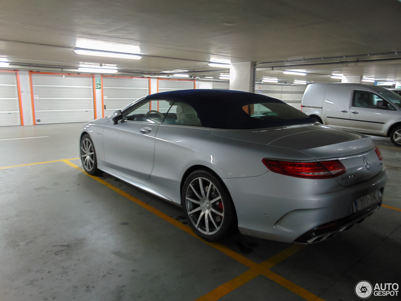 Mercedes-AMG S 63 Convertible A217