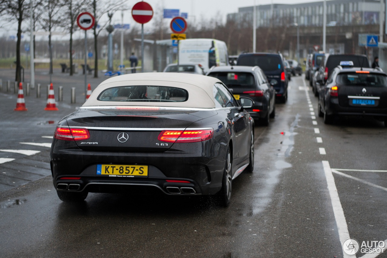 Mercedes-AMG S 63 Convertible A217