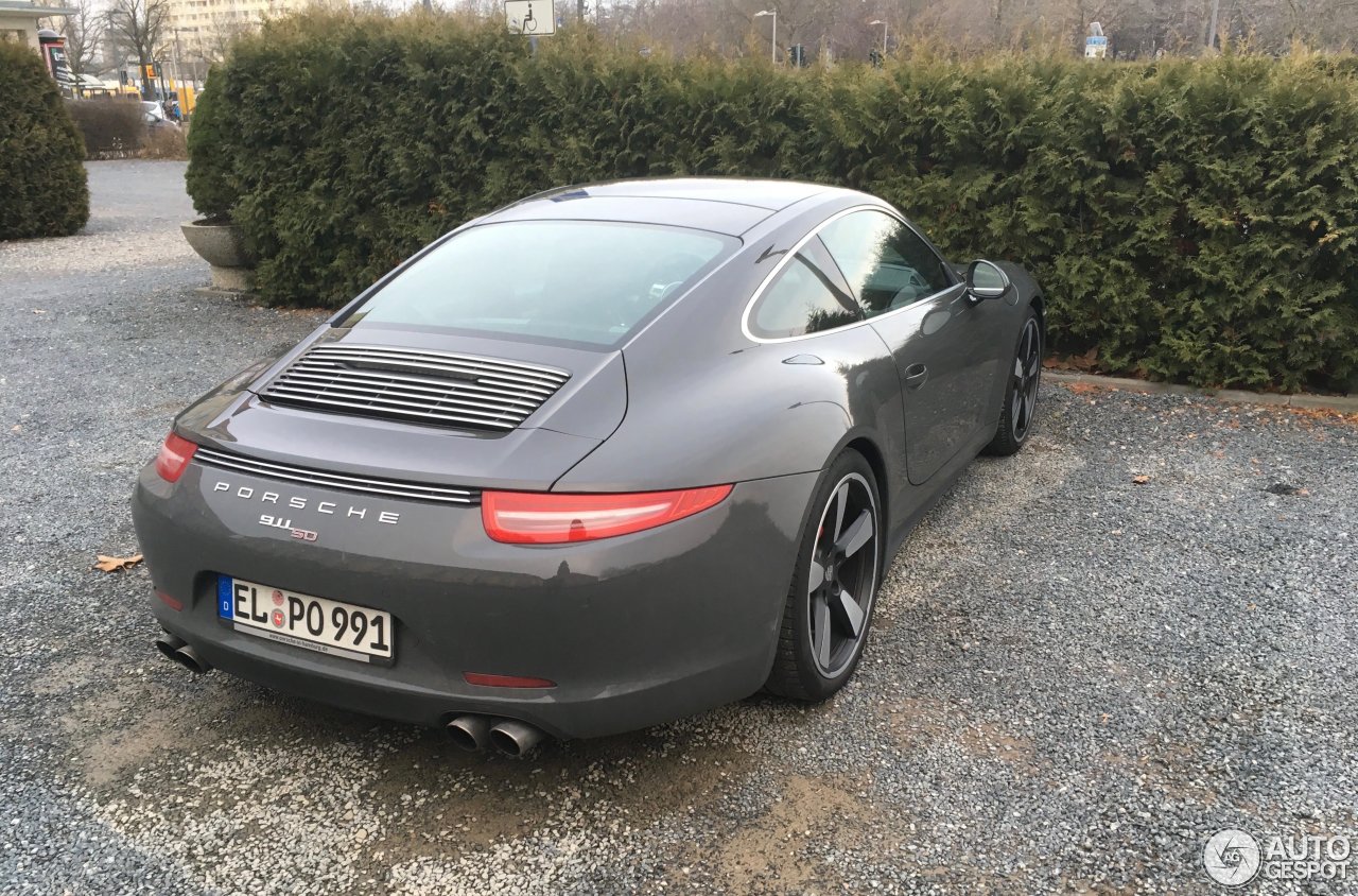 Porsche 991 50th Anniversary Edition