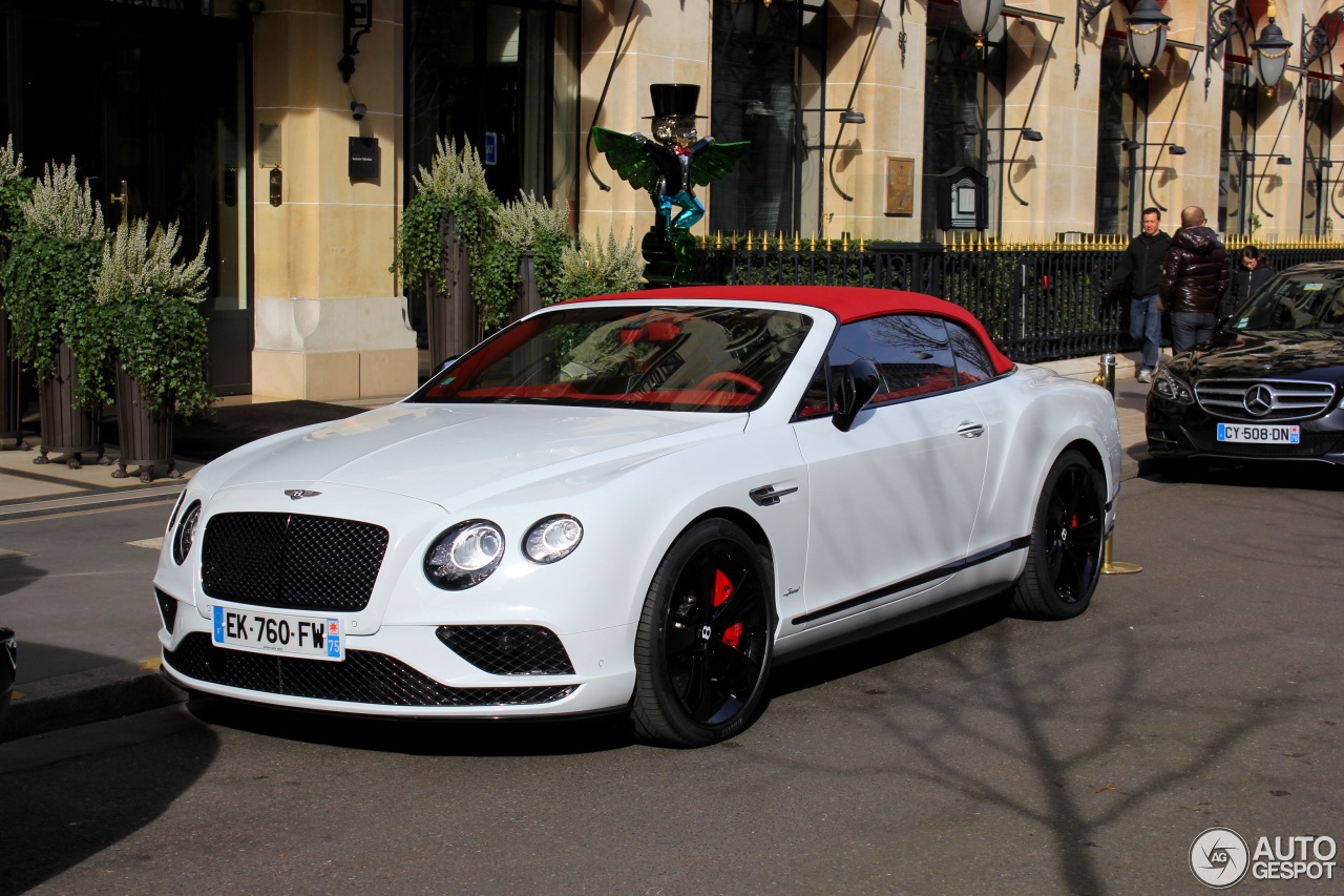 Bentley Continental GTC Speed 2016