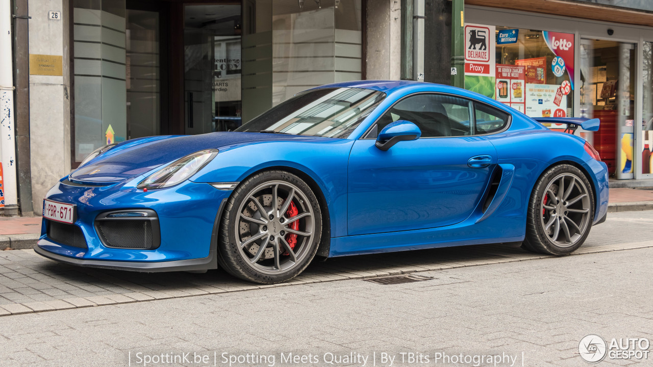 Porsche 981 Cayman GT4