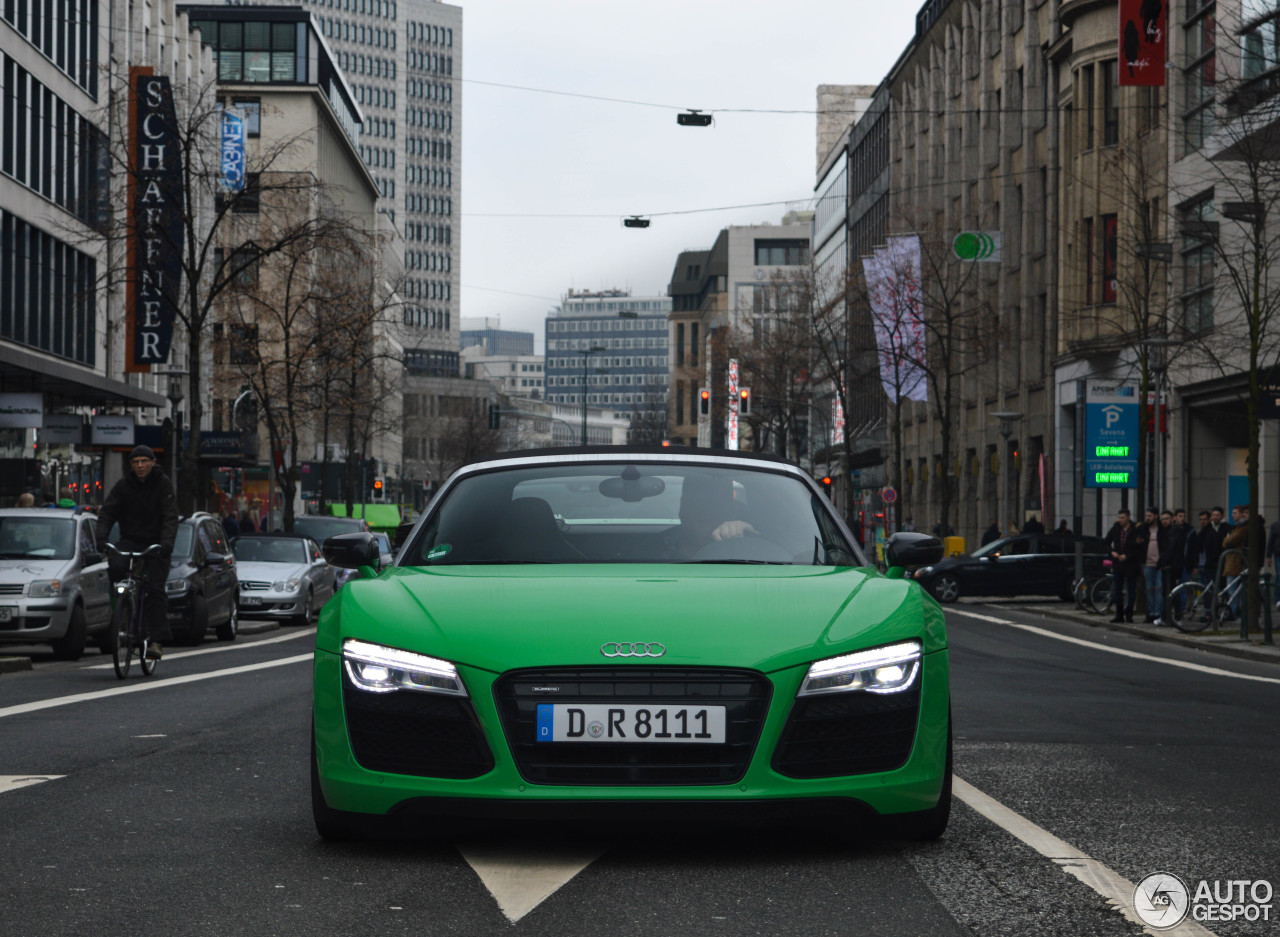 Audi R8 V10 Spyder 2013