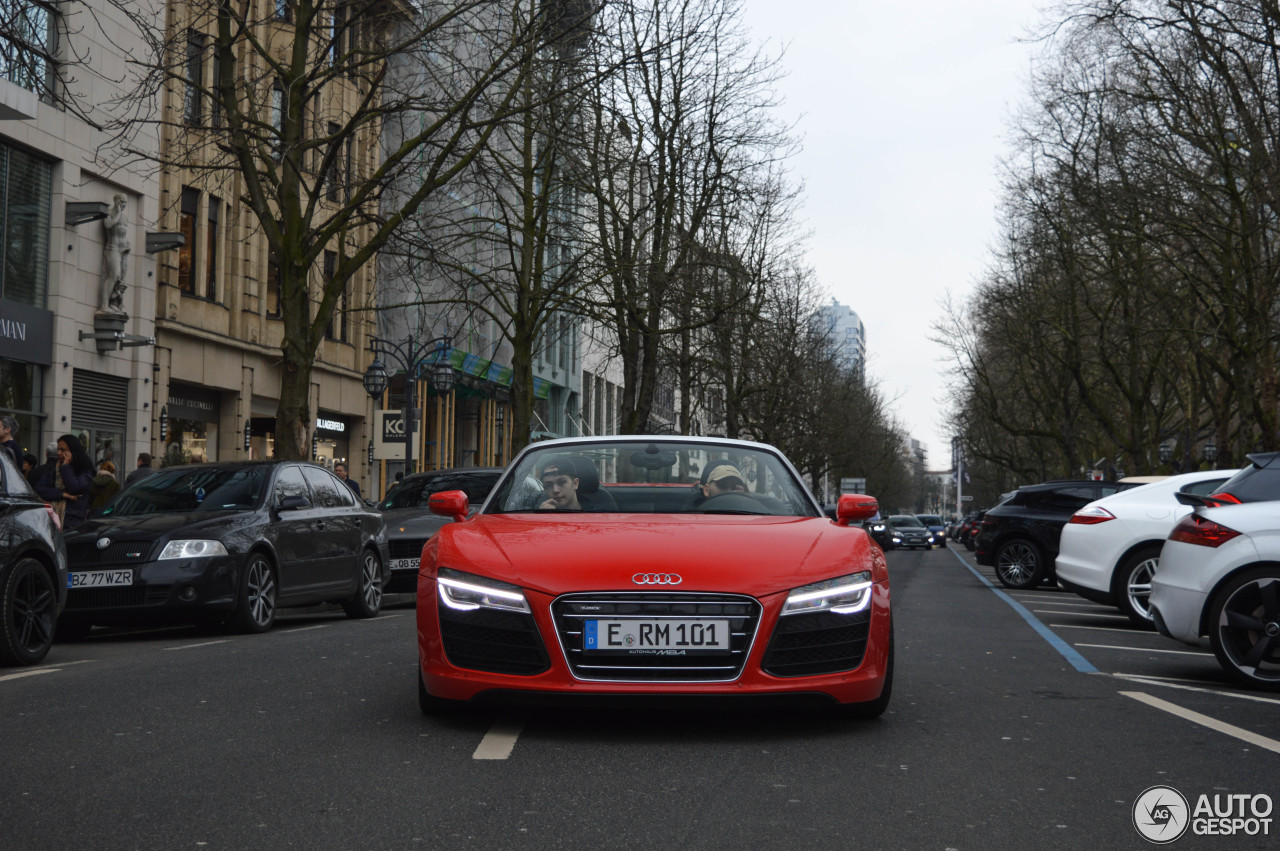 Audi R8 V10 Spyder 2013