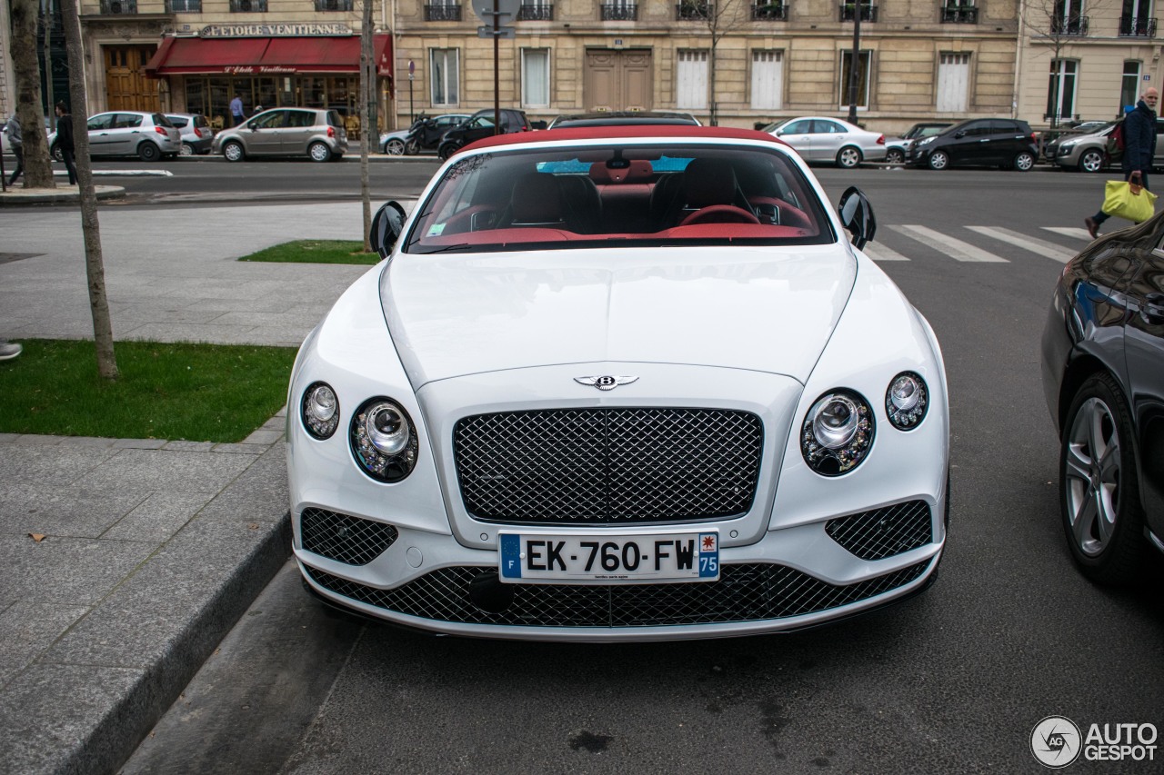 Bentley Continental GTC Speed 2016