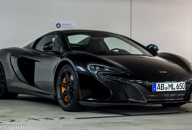 McLaren 650S Spider