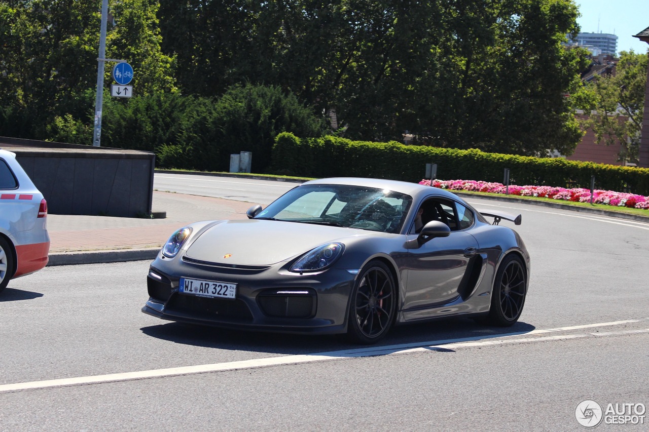 Porsche 981 Cayman GT4