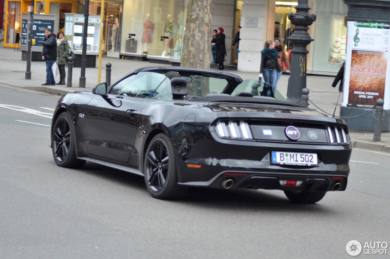 Ford Mustang GT Convertible 2015