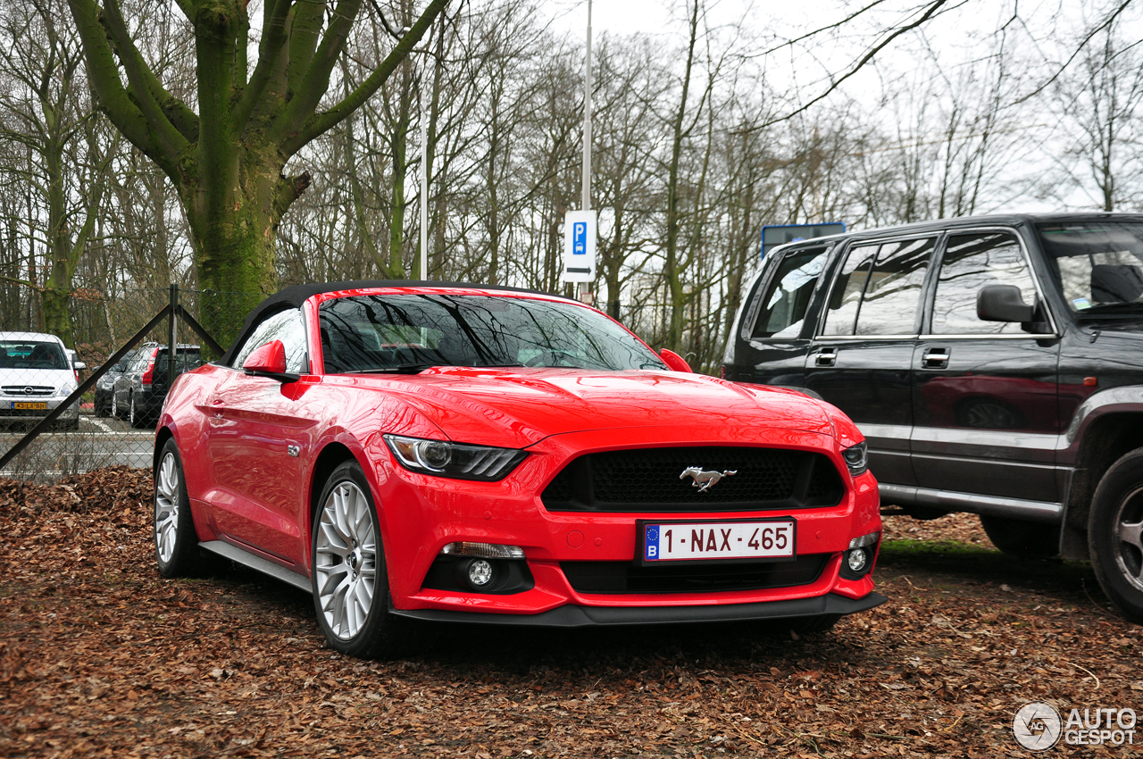 Ford Mustang GT Convertible 2015